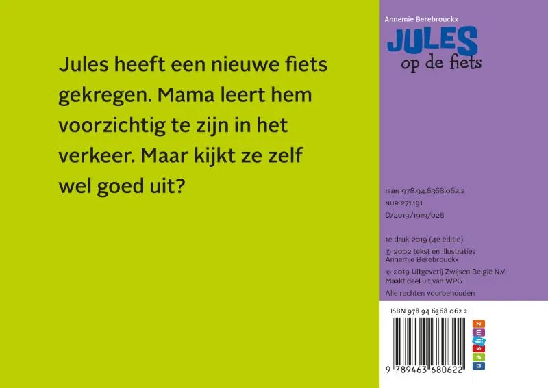 Jules op de fiets | 9789463680622 Jules op de fiets - Afbeelding 2