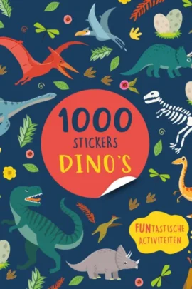 1000 stickers dino's