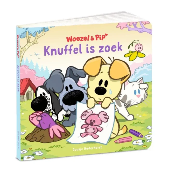Knuffel is zoek