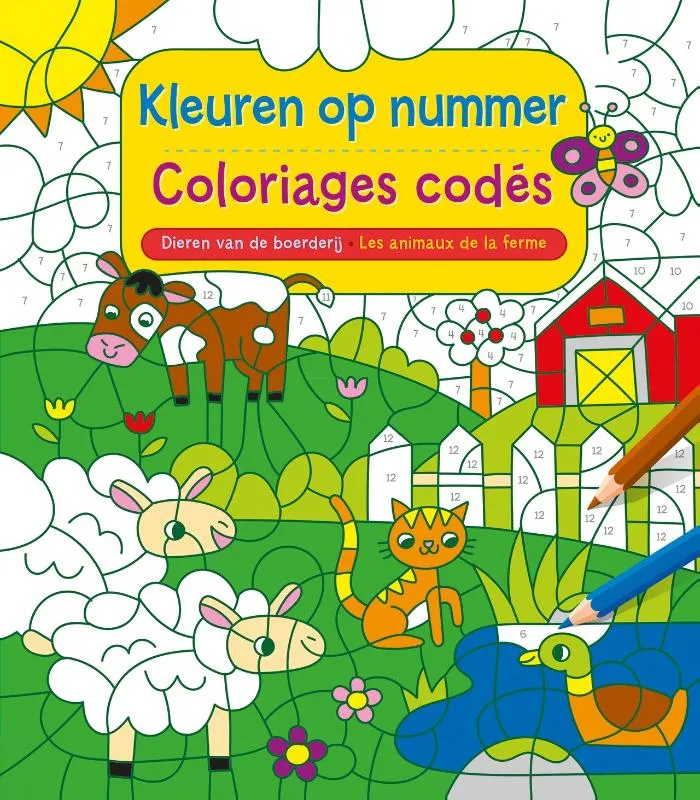 Coloriages codés | 9789044769807 Coloriages codés