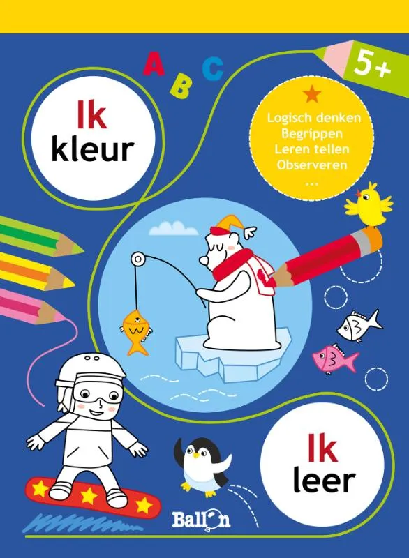 Ik kleur ik leer 1 | 9789403209975 Ik kleur ik leer 1