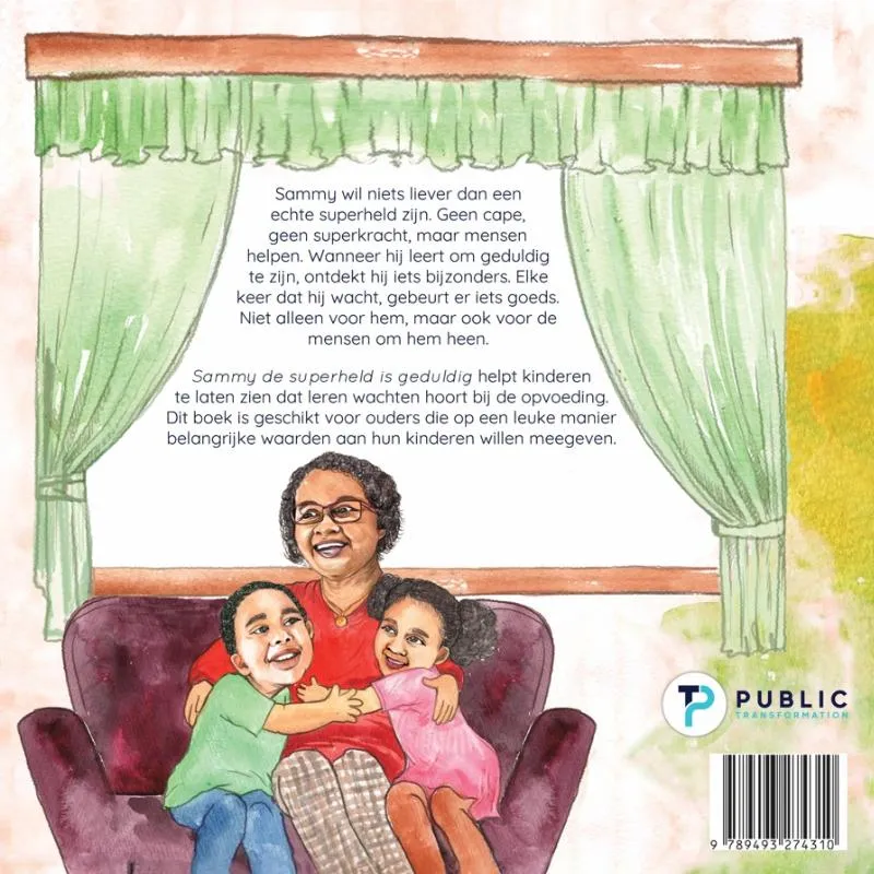 Sammy de superheld is geduldig | 9789493274310 Sammy de superheld is geduldig - Afbeelding 2