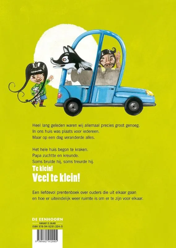 Papa is te groot voor ons huis | 9789462912045 Papa is te groot voor ons huis - Afbeelding 2