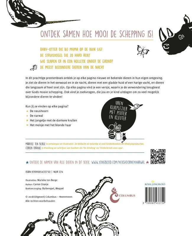 Neushoorn en narwal | 9789085433750 Neushoorn en narwal - Afbeelding 2