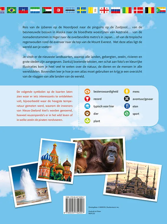 De grote kinderatlas | 9789044752557 De grote kinderatlas - Afbeelding 2