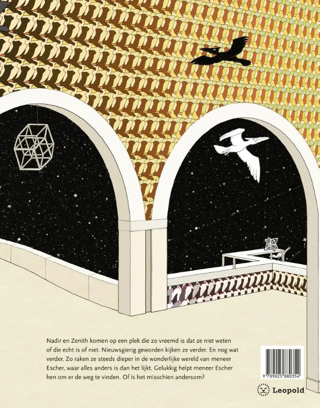 Nadir en Zenith in de wereld van Escher | 9789025880354 Nadir en Zenith in de wereld van Escher - Afbeelding 2