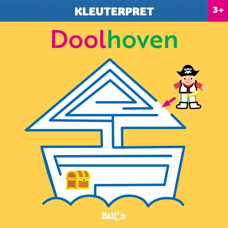 Doolhoven 3+ | 9789403222271 Doolhoven 3+