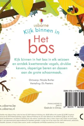 Kijk binnen in Het bos | 9781474962520