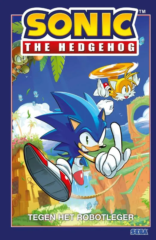Sonic the Hedgehog tegen het robotleger | 9789493474093 Sonic the Hedgehog tegen het robotleger