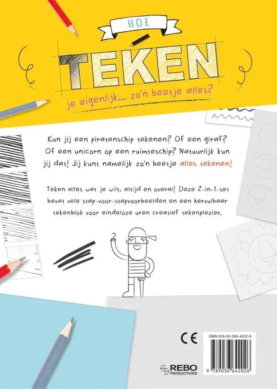 Hoe teken je eigenlijk... zo'n beetje alles? | 9789036642026 Hoe teken je eigenlijk... zo'n beetje alles? - Afbeelding 2