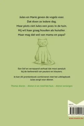 Jules vindt een poes in de tuin | 9789464599008