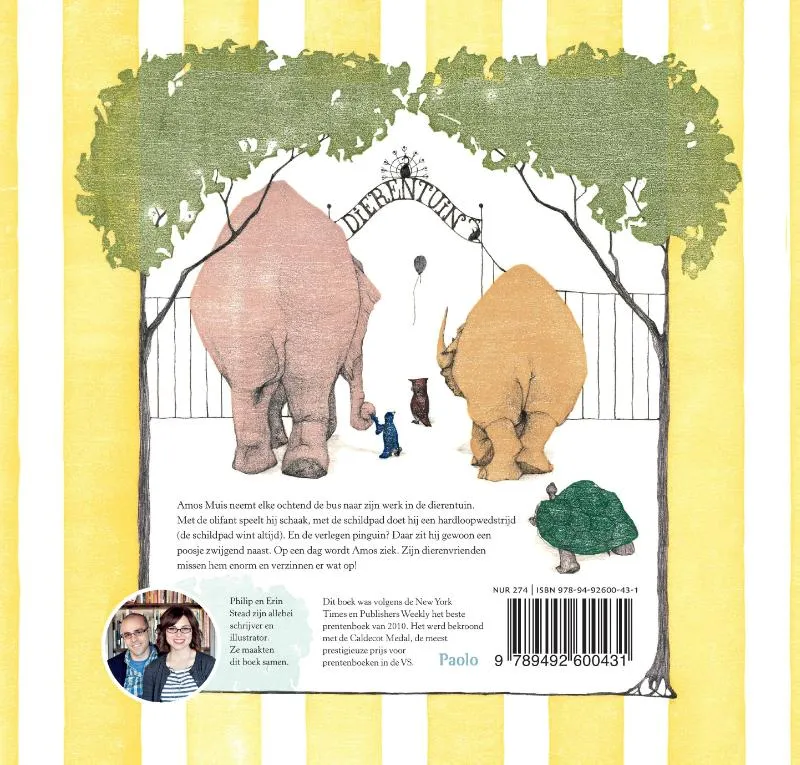 Amos Muis blijft een dagje thuis | 9789492600431 Amos Muis blijft een dagje thuis - Afbeelding 2