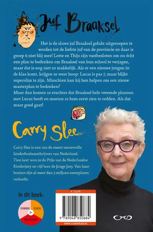 Juf Braaksel en het meesterbrein | 9789048850884 Juf Braaksel en het meesterbrein - Afbeelding 2