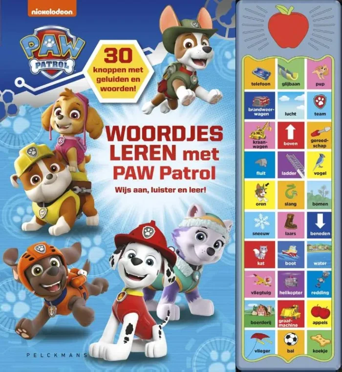 Woordjes leren met Paw Patrol