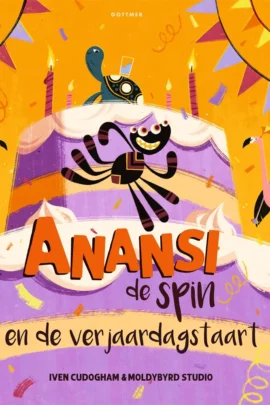Anansi de spin en de verjaardagstaart