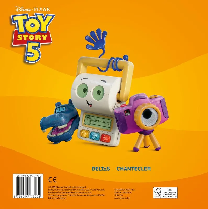 Disney Color Fun Toy Story 5 | 9789044773002 Disney Color Fun Toy Story 5 - Afbeelding 2