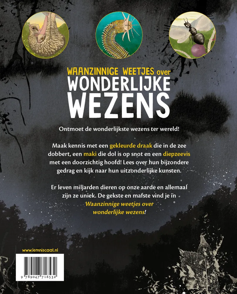 Waanzinnige weetjes over wonderlijke wezens | 9789047716532 Waanzinnige weetjes over wonderlijke wezens - Afbeelding 2