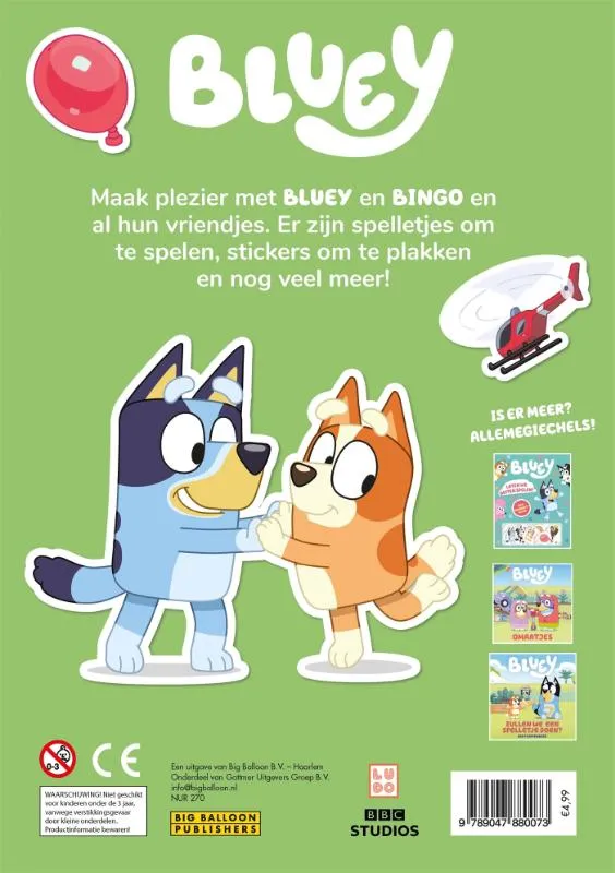 Bluey en haar vriendjes | 9789047880073 Bluey en haar vriendjes - Afbeelding 2