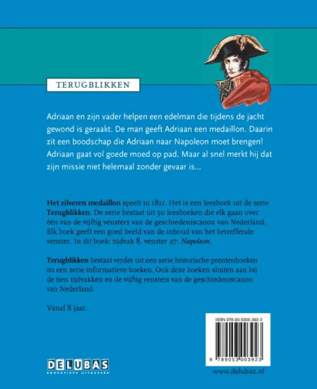 Het zilveren medaillon Napoleon | 9789053003923 Het zilveren medaillon Napoleon - Afbeelding 2