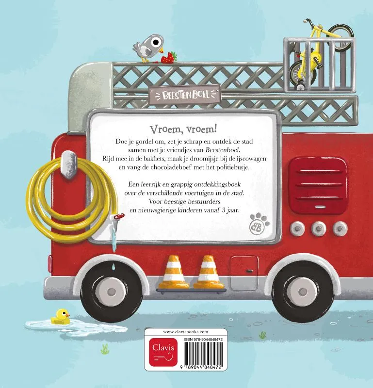 In de stad! Het grote voertuigenboek | 9789044848472 In de stad! Het grote voertuigenboek - Afbeelding 2