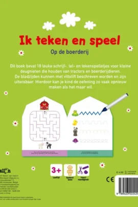 Ik teken en speel op de boerderij | 9789403222424