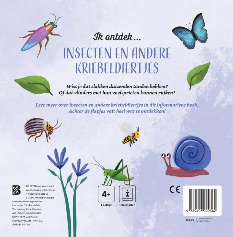 Ik ontdek insecten en andere kriebeldiertjes | 9789403229362 Ik ontdek insecten en andere kriebeldiertjes - Afbeelding 2