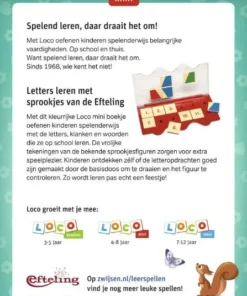 Alternative view of Loco mini letters leren met sprookjes van de Efteling
