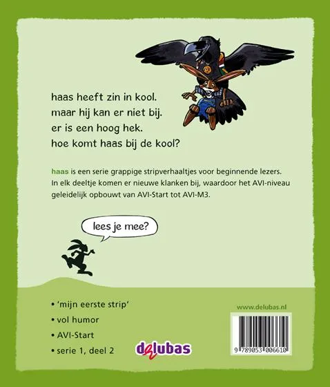 Haas wil kool | 9789053006610 Haas wil kool - Afbeelding 2