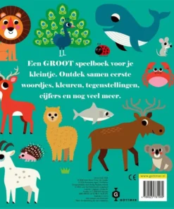 Mijn grote speelboek Dieren | 9789025781989