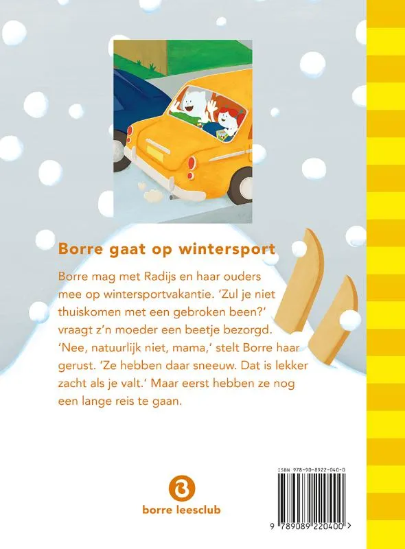 Borre gaat op wintersport | 9789089220400 Borre gaat op wintersport - Afbeelding 2