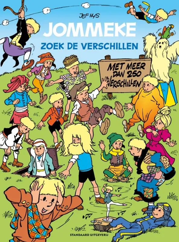 Jommeke Zoek de verschillen | 9789002278433 Jommeke Zoek de verschillen