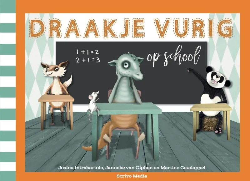 Draakje Vurig op school | 9789491687563 Draakje Vurig op school