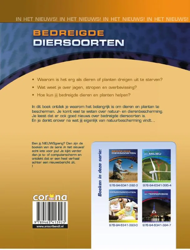 Bedreigde diersoorten | 9789463413923 Bedreigde diersoorten - Afbeelding 2