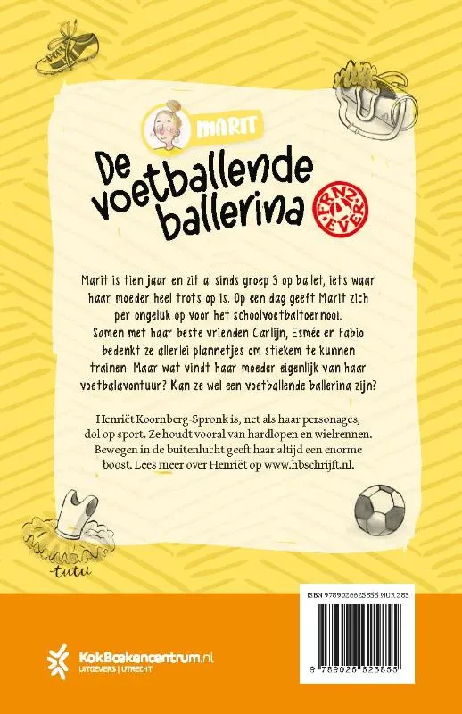 De voetballende ballerina | 9789026625855 De voetballende ballerina - Afbeelding 2