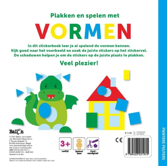 Plakken en spelen met vormen - Afbeelding 2