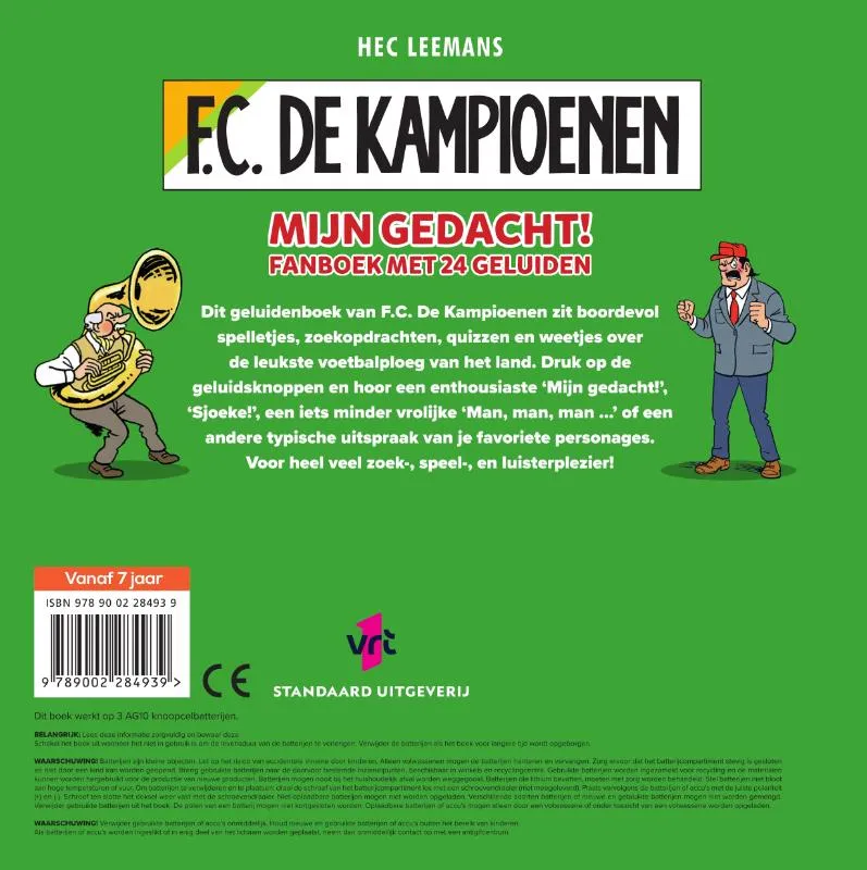 25 jaar F.C. De Kampioenen-strips-special | 9789002284939 25 jaar F.C. De Kampioenen-strips-special - Afbeelding 2