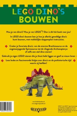 Alternative view of LEGO dino's bouwen