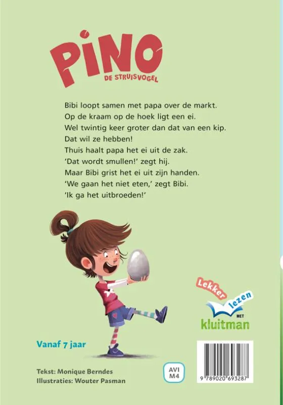 Pino de struisvogel | 9789020693287 Pino de struisvogel - Afbeelding 2