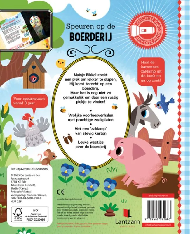 Speuren op de boerderij | 9789460972683 Speuren op de boerderij - Afbeelding 2